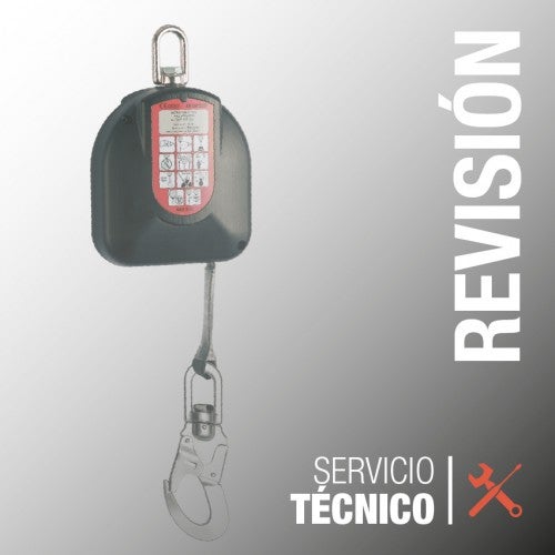 Revisión anticaidas retráctil PW6S / PC03 / PW25