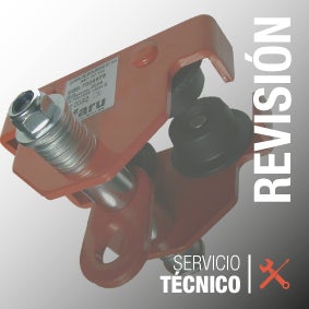 Revisión punto de anclaje móvil para viga