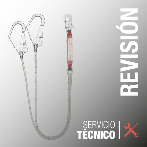 Revisión anticaídas con absorbedor