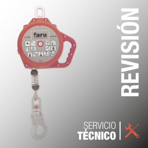 Revisión anticaidas retráctil PR