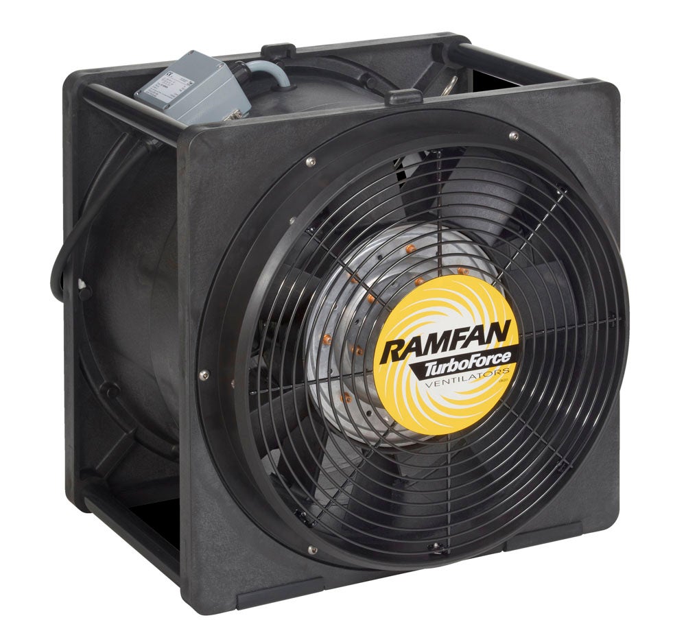 Ventilador extractor ATEX, 7580 M3/H, 1100 W, 115/230 V