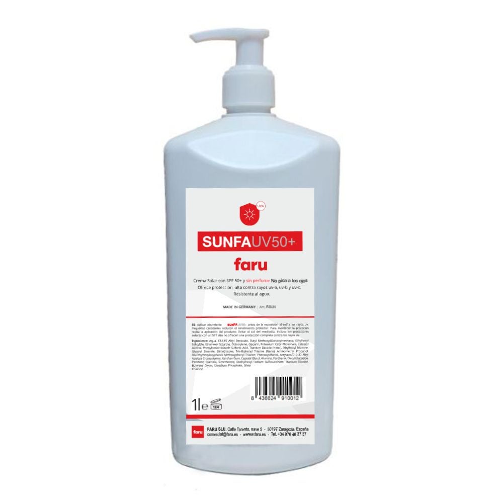 Crema Solar SUNFA UV50+ 1L