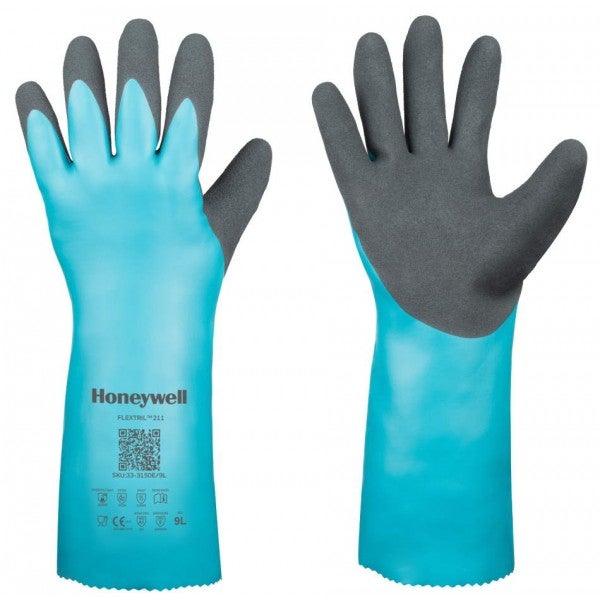 Guante Flextril™ 211 NITRILO recubierto. Pack 12 pares.