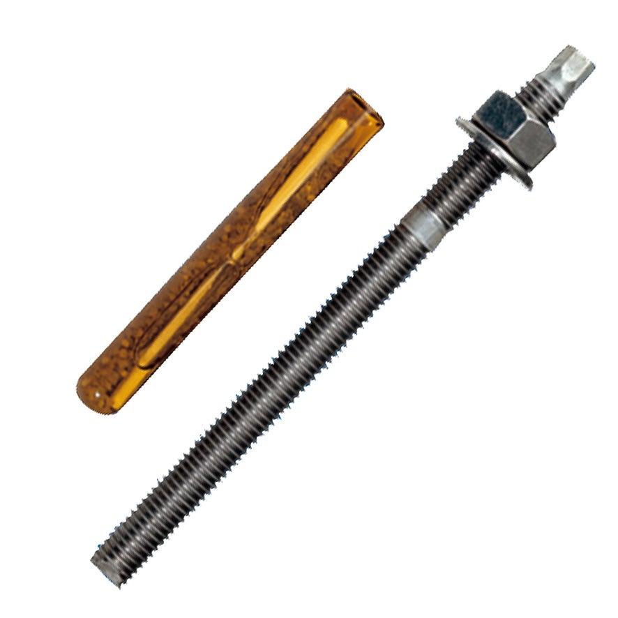 Conjunto ampolla + varilla inox.