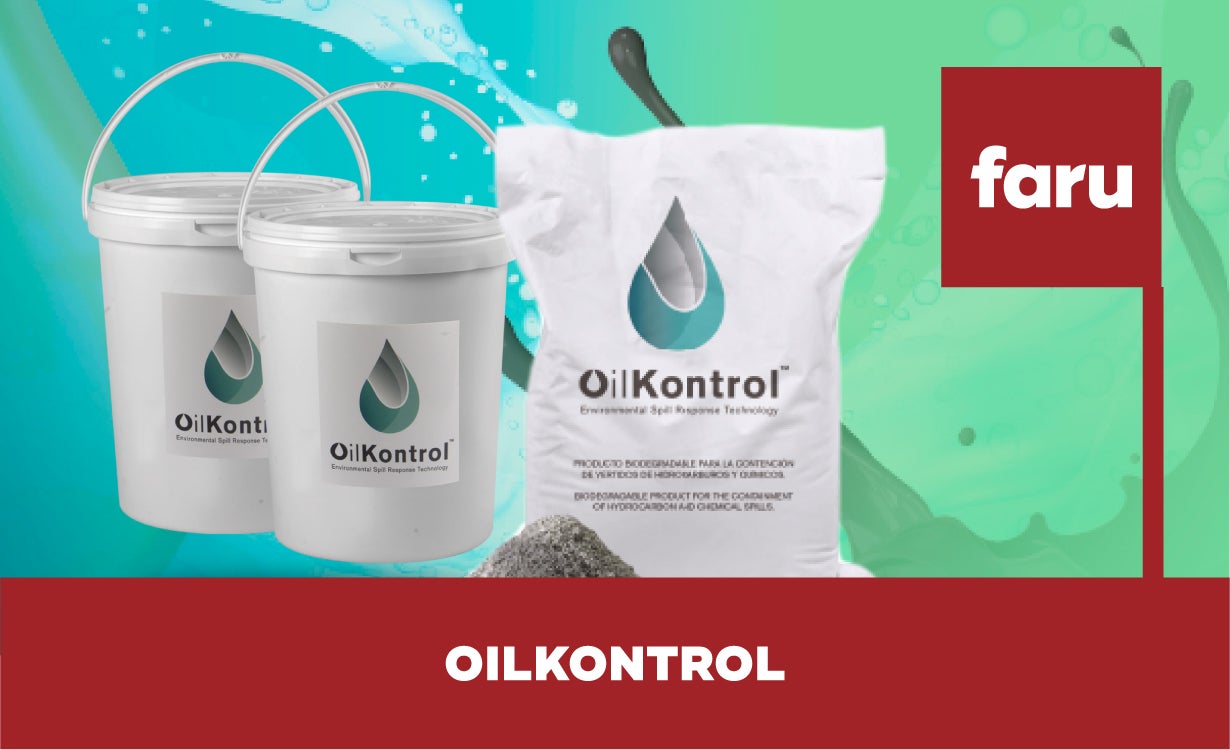 Nueva línea OilKontrol de absorbentes biodegradables