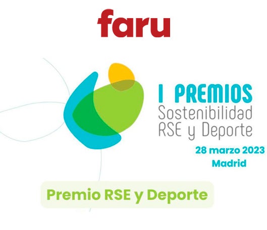 Faru presente en los I Premios Sostenibilidad, RSE y Deporte 