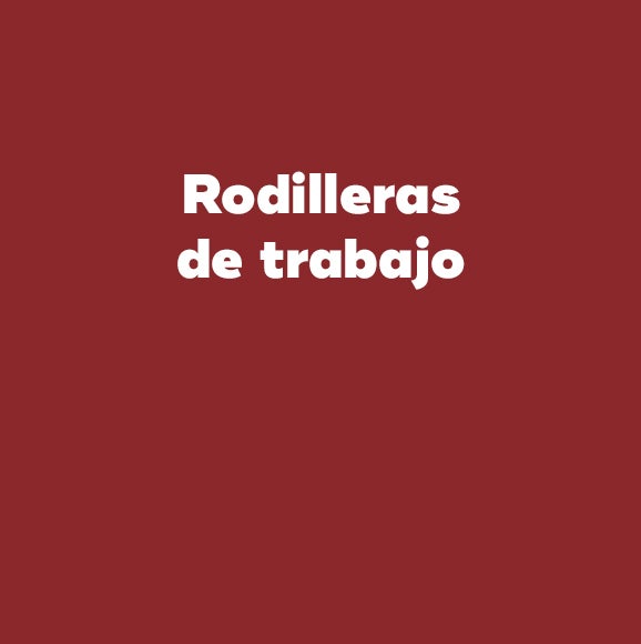 Uso de rodilleras de trabajo para evitar lesiones