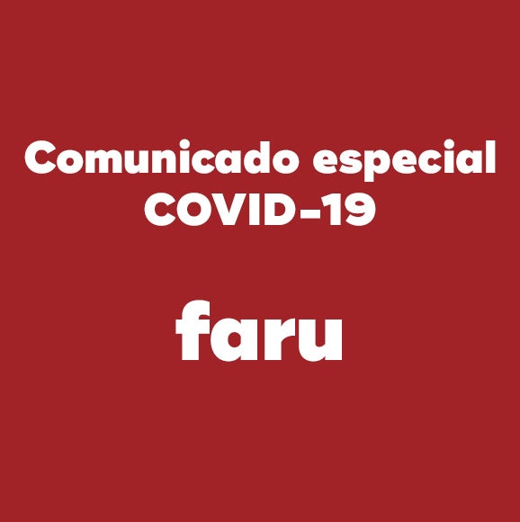 Comunicado especial COVID-19