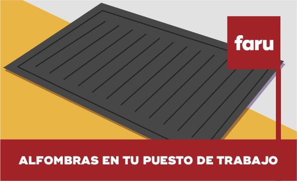 Beneficios y ventajas de utilizar alfombras antifatiga en el trabajo